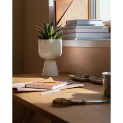 A7 lautanen 7x10cm Helle sini-ruskea