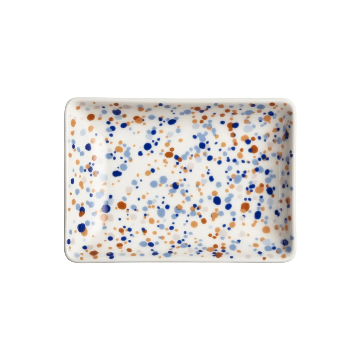 A6 lautanen 10x15cm Helle sini-ruskea