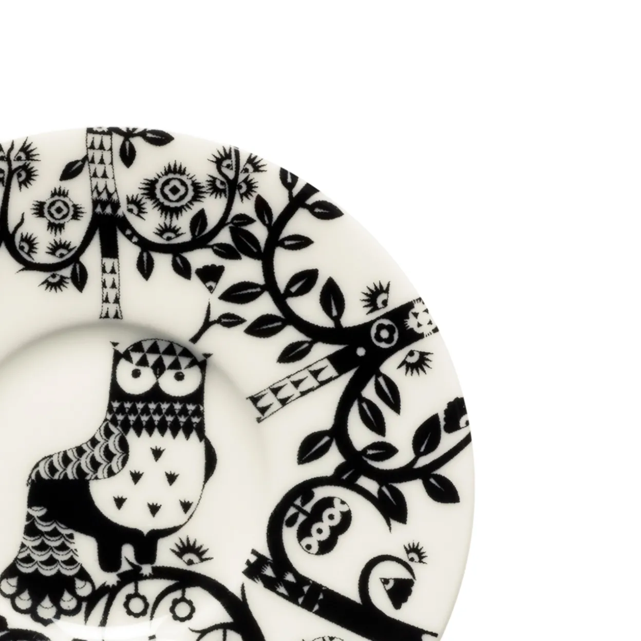 Espressokuppi 0,1L & vati 11cm musta