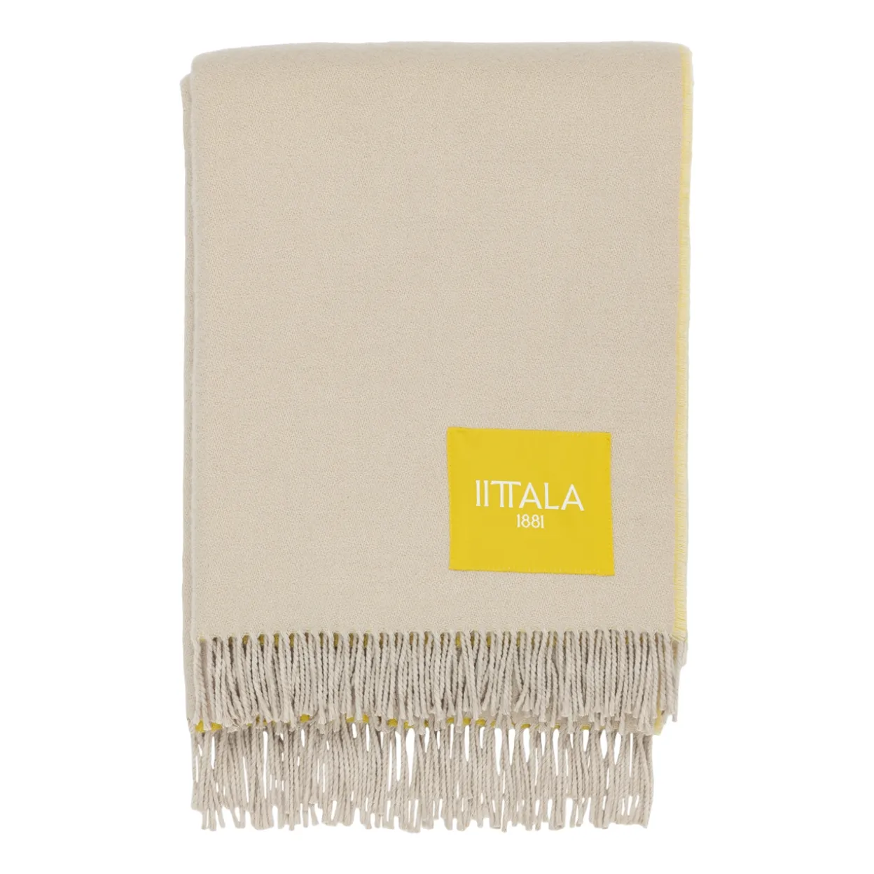 Huopa 130x180mm beige-keltainen