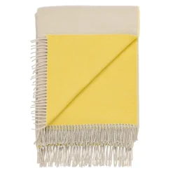 Huopa 130x180mm beige-keltainen