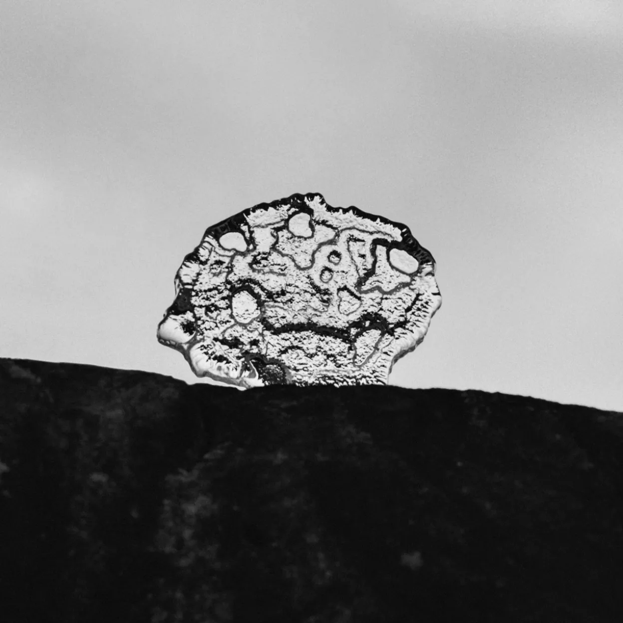 Jäälautta taide-esine 135x24mm kirkas