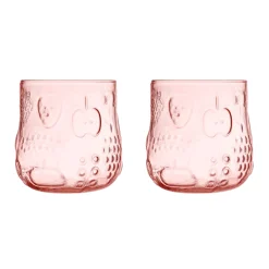 Juomalasi 25cl lohenpunainen 2kpl