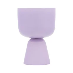 Kukkaruukku vaalea lila jalallinen S