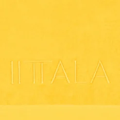 Kylpypyyhe iso 100x150cm auringonkeltainen