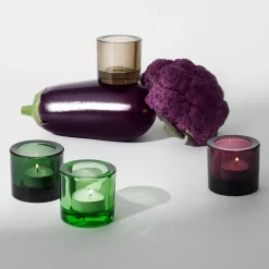 Kynttilälyhty 60mm harmaa