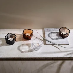 Kynttilälyhty 60mm pellava