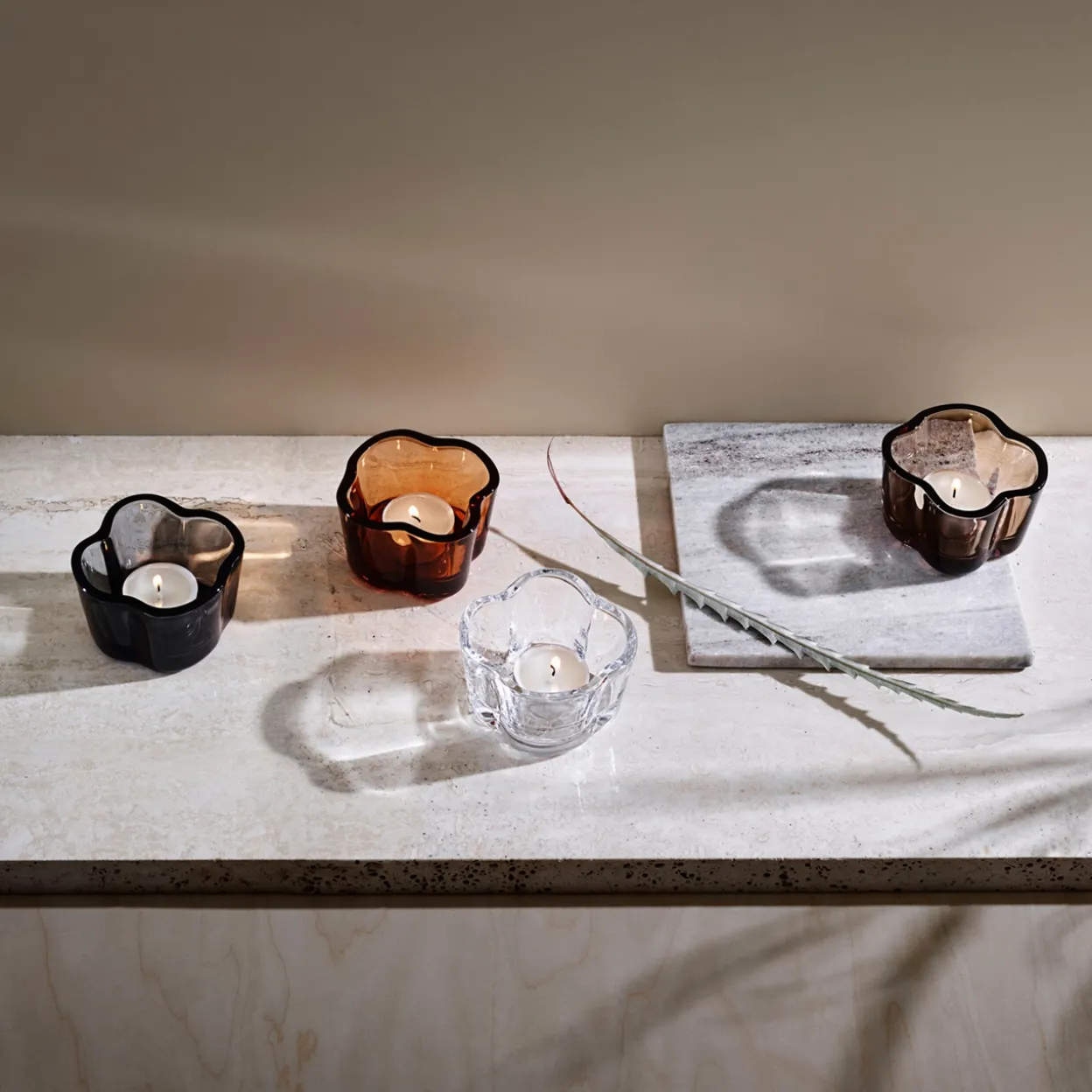 Kynttilälyhty 60mm pellava