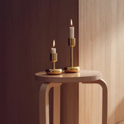 Kynttilänjalka 183mm messinki