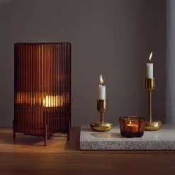 Kynttilänjalka 107mm messinki