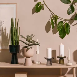 Kynttilänjalka valkoinen 107mm