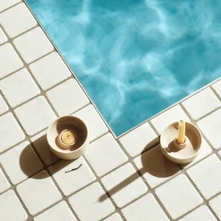 Kynttilänjalka 11x3,5 cm beige