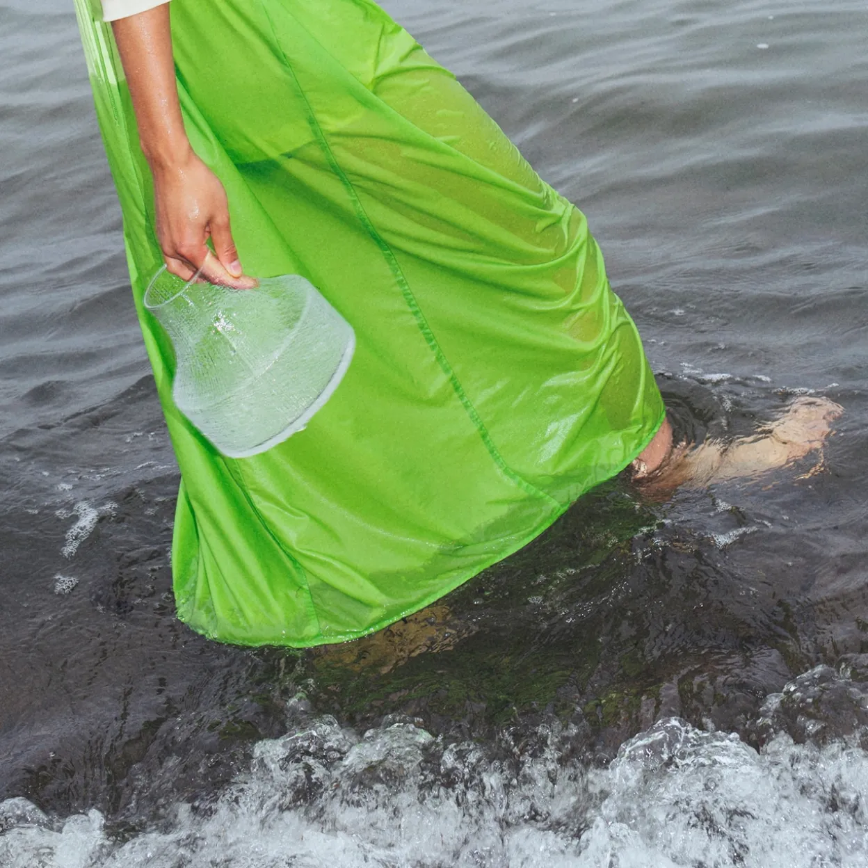 Lasimaljakko 180x192mm kirkas