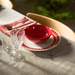 Lautanen 26cm punainen