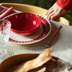 Lautanen 26cm punainen