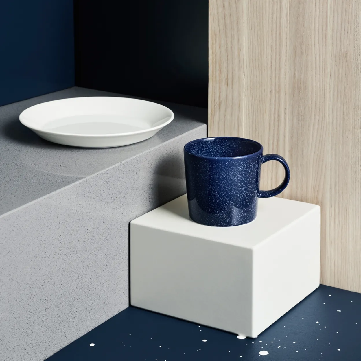 Lautanen 17cm valkoinen