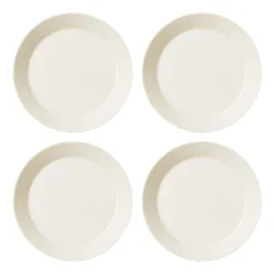 Lautanen 21cm valkoinen 4kpl