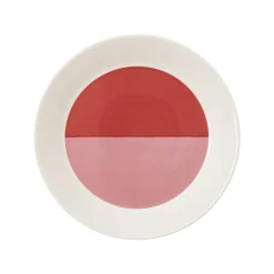 Lautanen 21cm 2-väri pinkki-punainen