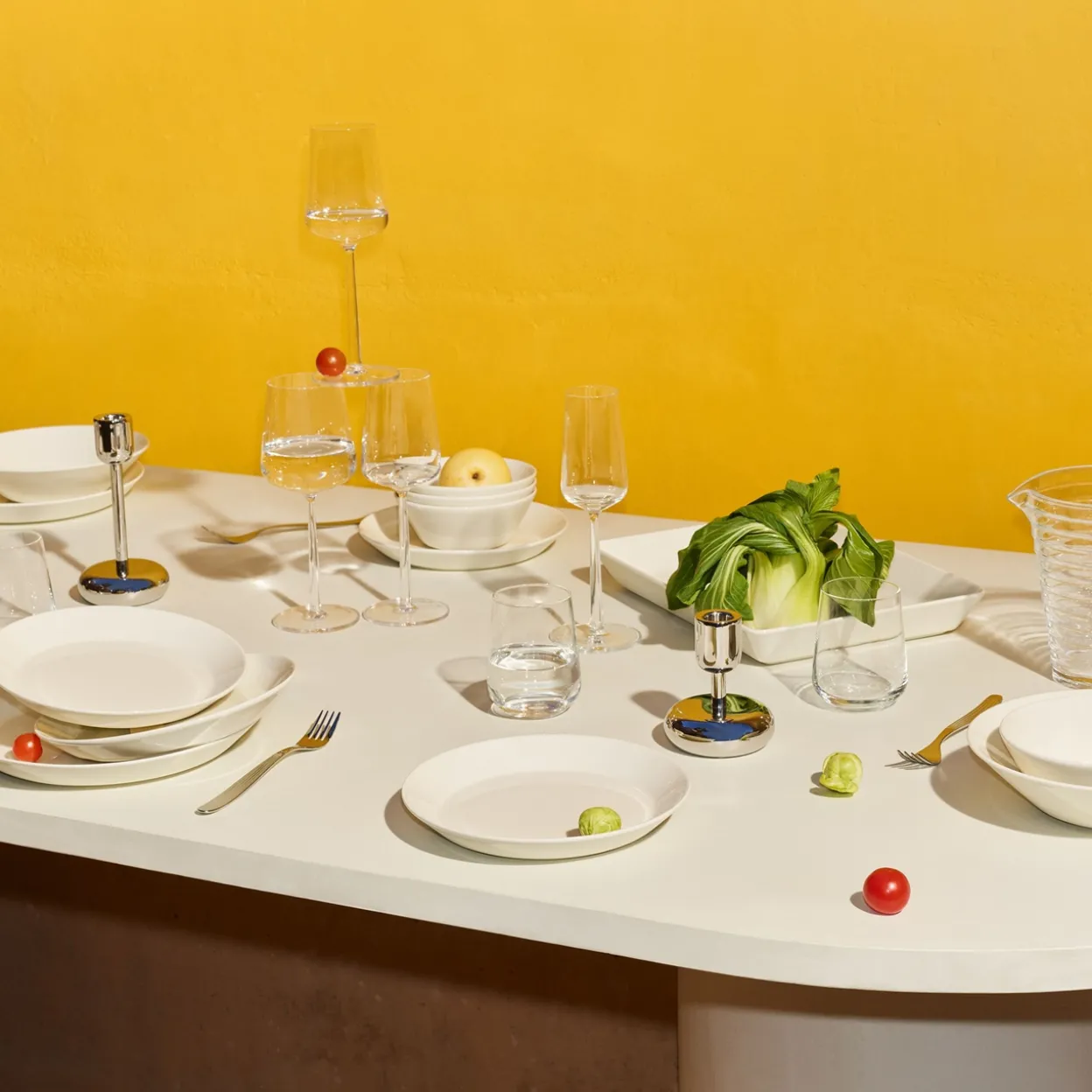 Lautanen syvä 21cm valkoinen