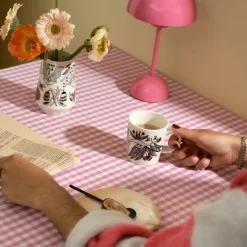 Maljakko 13cm Roosa nauha 2023