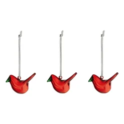 Minilasilintu punainen 3kpl