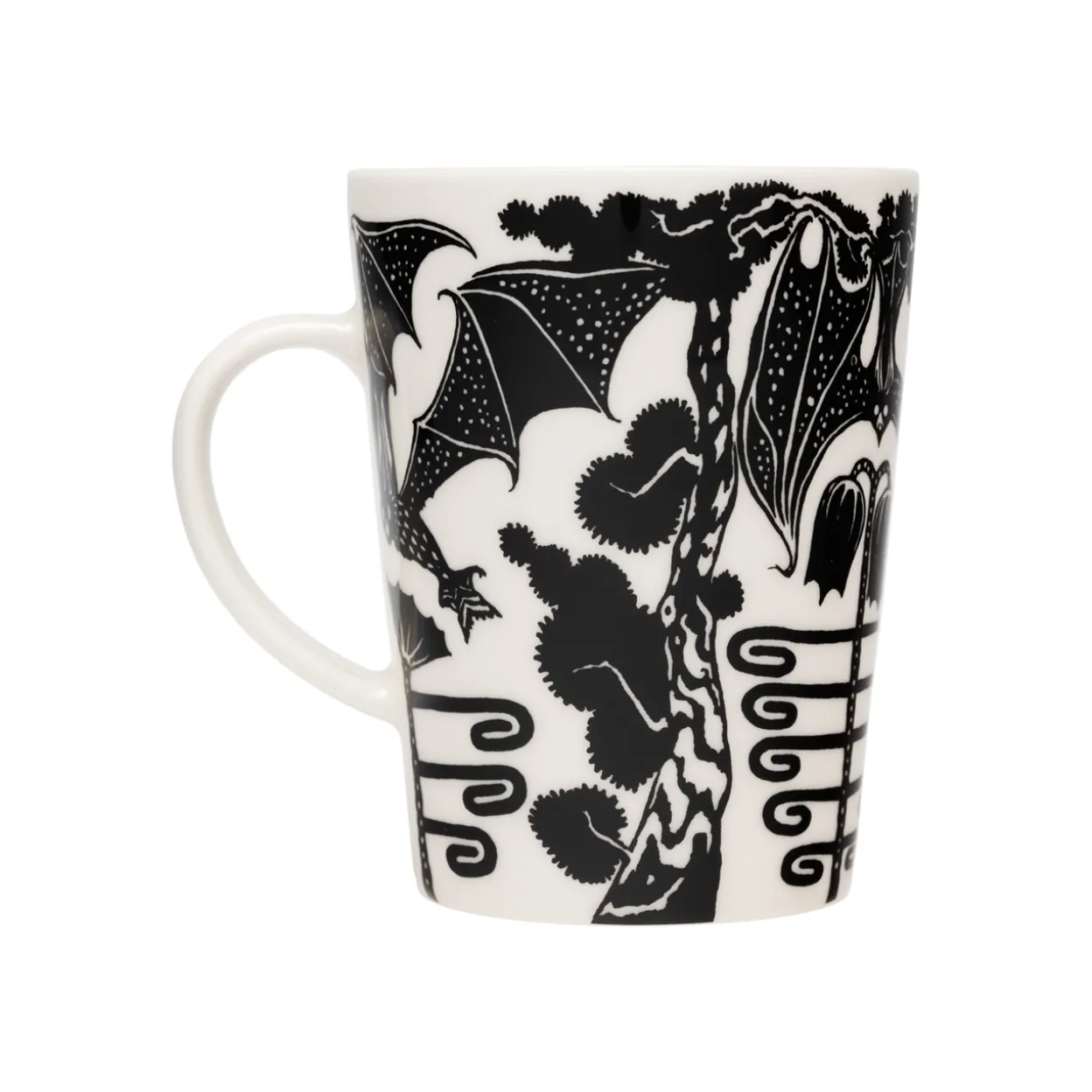 Muki 0,4L Yö musta ja valkoinen, lahjapakkaus