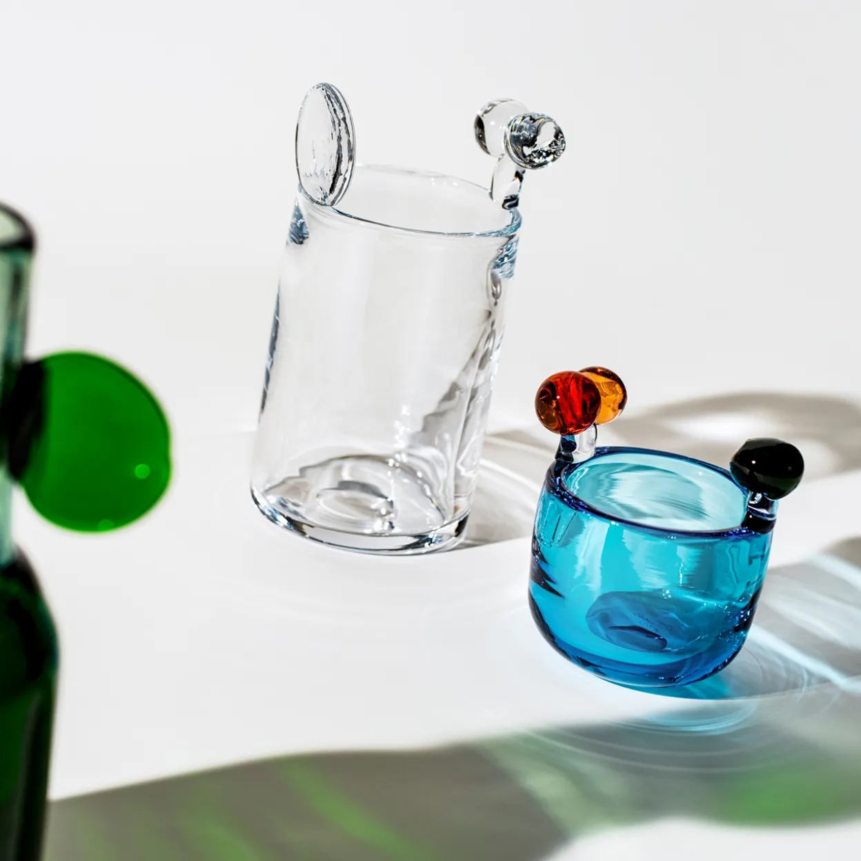 Pampula maljakko 90mm taivaansininen