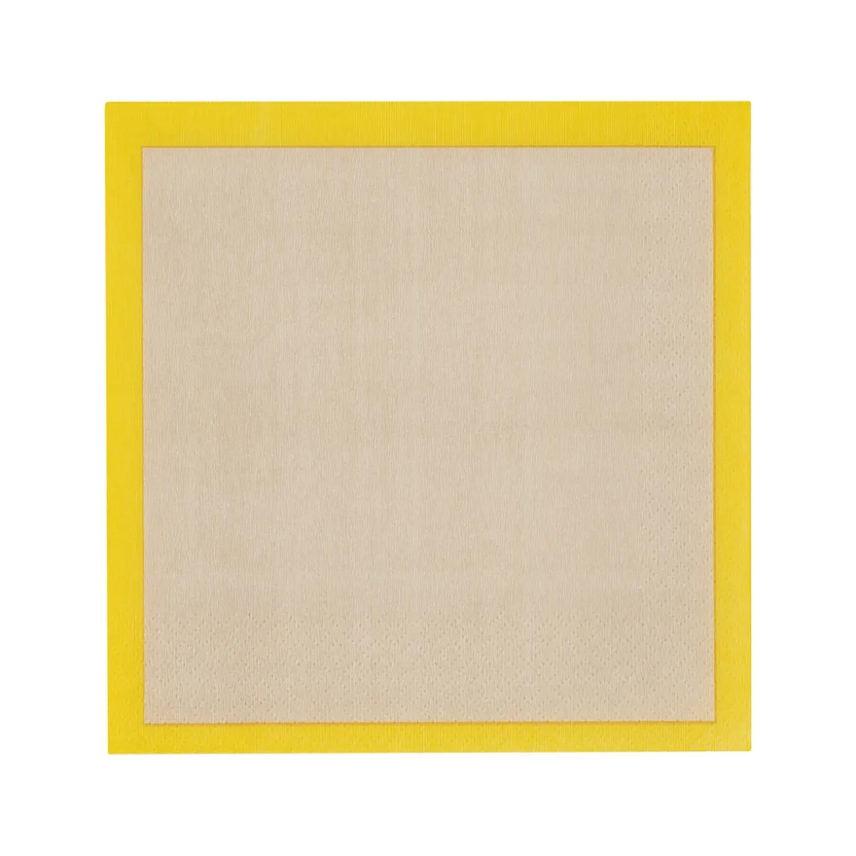 Paperiservetti 33x33cm beige-keltainen