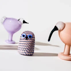 Pikkupöllö 75x105mm vaalea lila