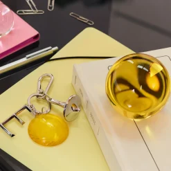 Riipus kirjain M 5cm metalli