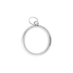 Riipus kirjain O 5cm metalli