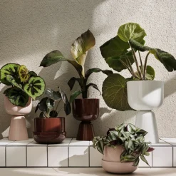 Ruukku beige jalallinen S korkea