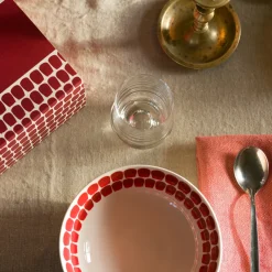 Syvä lautanen 18cm punainen