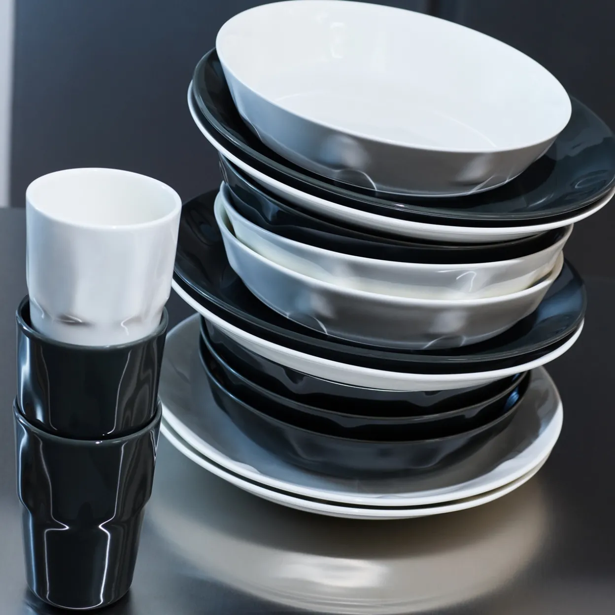 Syvä lautanen 22cm valkoinen