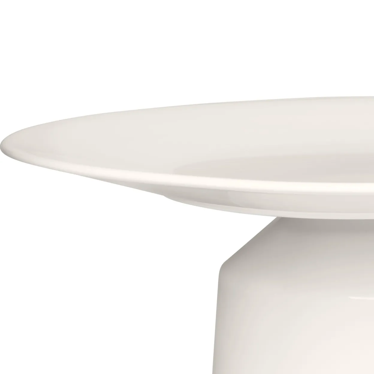 Tarjoiluvati matala 30x9,5cm valkoinen