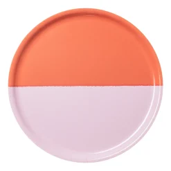 Tarjotin 35cm 2-väri pinkki-punainen
